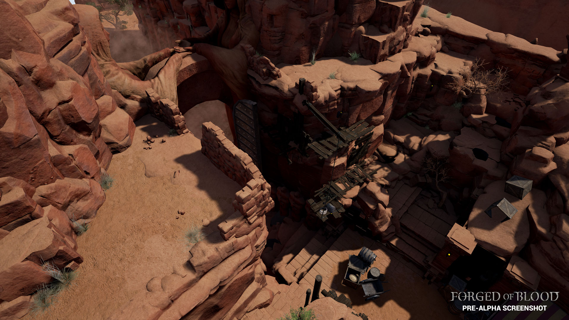 Forged of Blood, Screenshot Desert Fortress