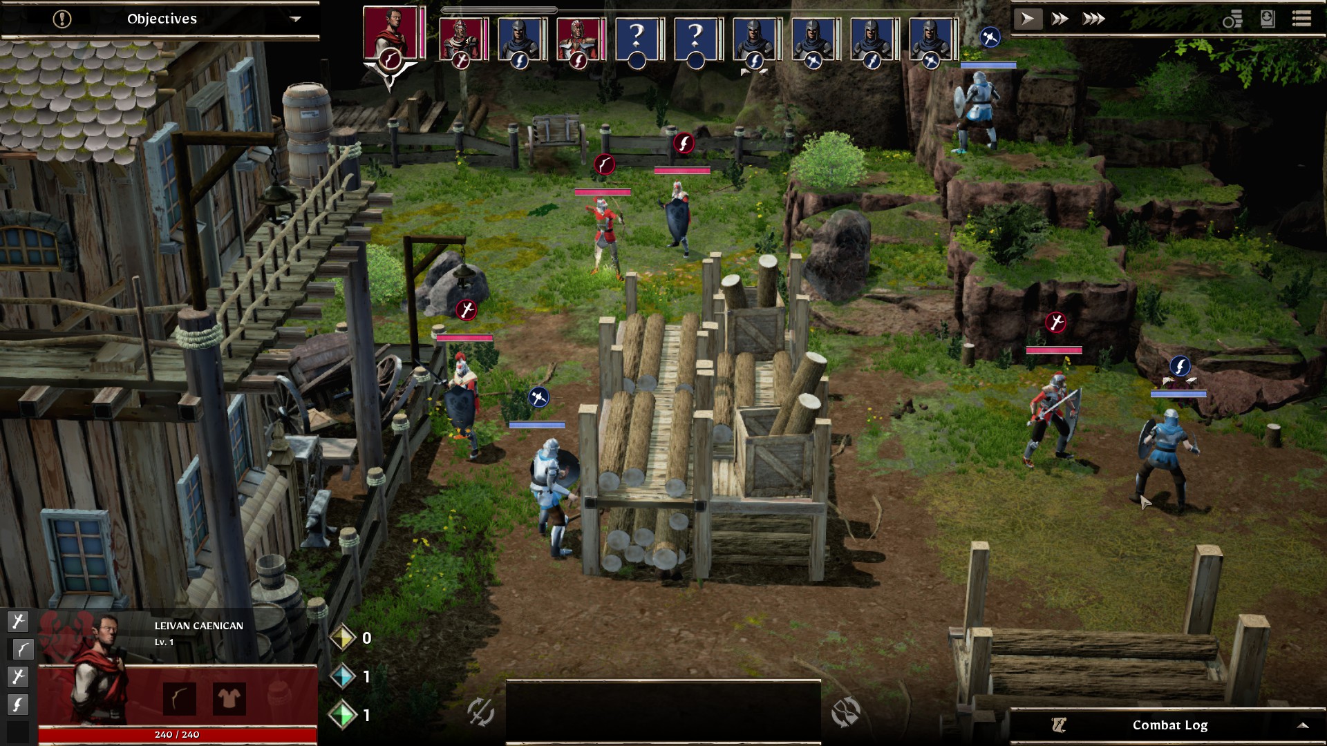 Forged of Blood tactical ui screenshot pre alpha