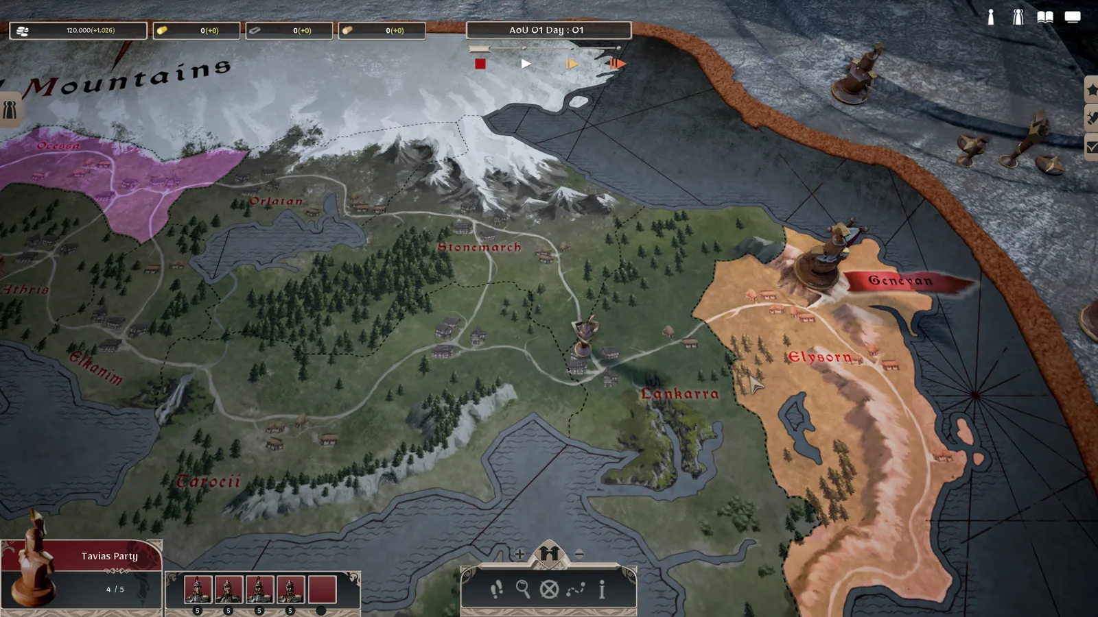 The strategic map